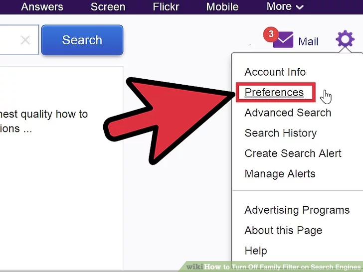 Image titled Turn Off Family Filter on Search Engines Step 8