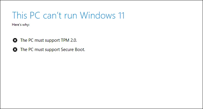 老电脑如何安装 Windows 11?如何在没有安全启动(Secure Boot)或 TPM 2.0的传统 BIOS 上安装 Windows 11?