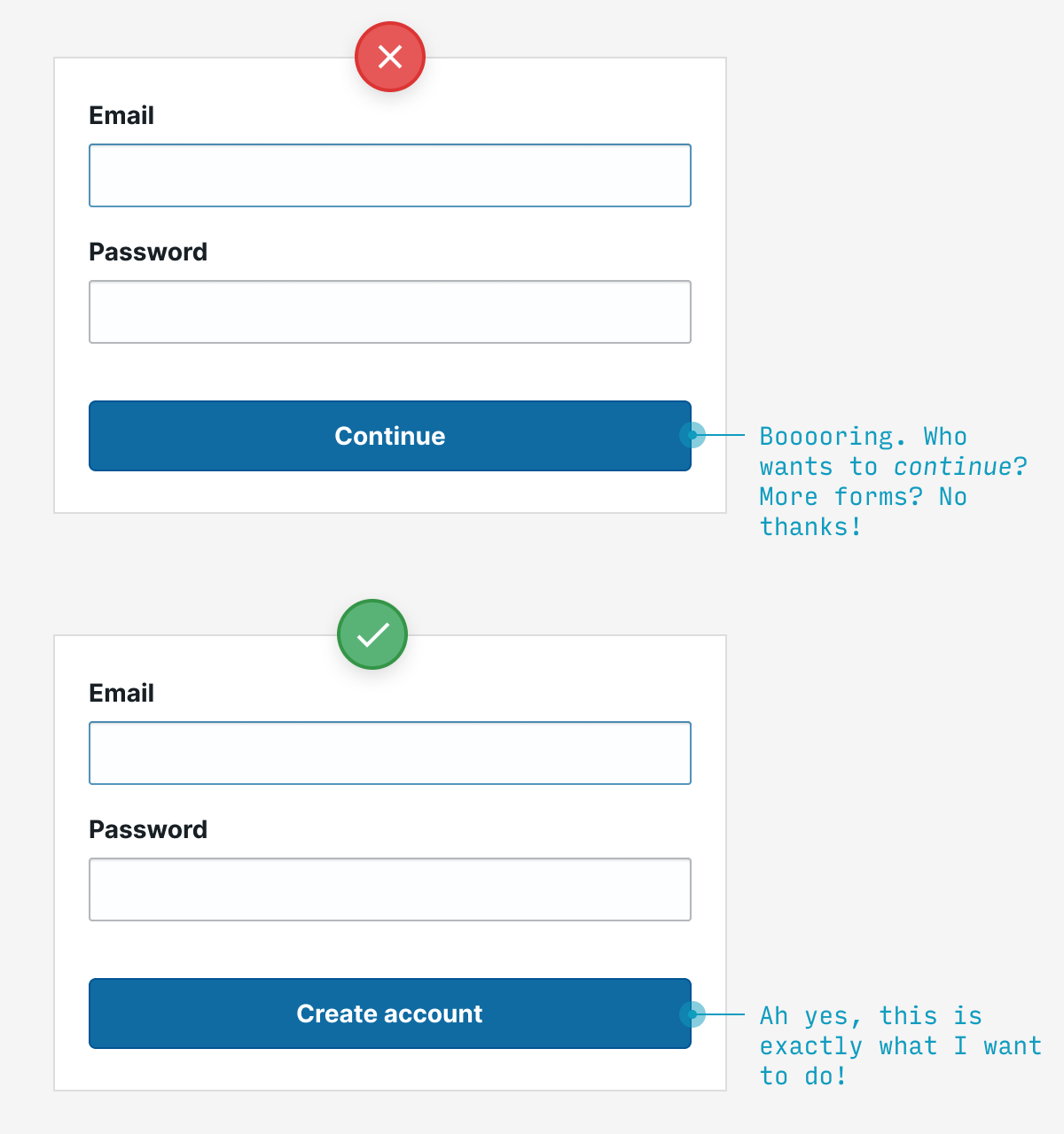 UI 中良好的号召性用语按钮